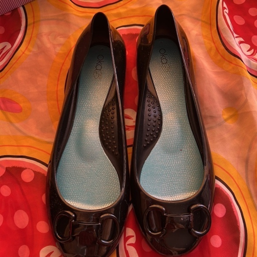 Oka B flat‎ ballet slip on rubber size US 8 EU 38 - Picture 2 of 11